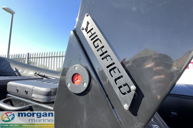 Highfield Patrol 500 aluminium RIB - decal Highfield  Patrol 500