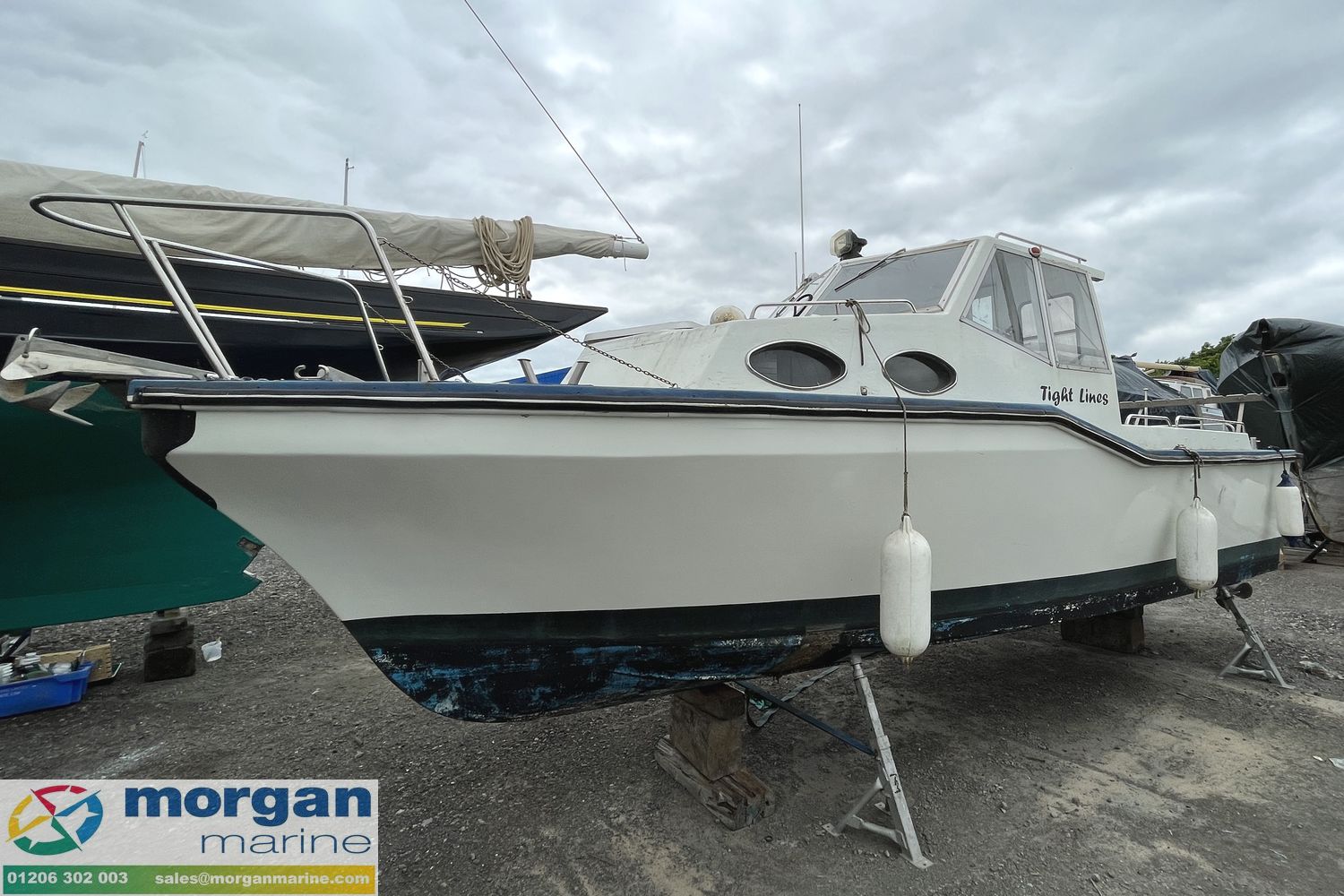 7 Metre twin diesel engine fishing boat - Project boat à vendre
