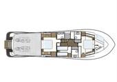 Lower deck 3 cabins Monachus Yachts Monachus 70 Fly