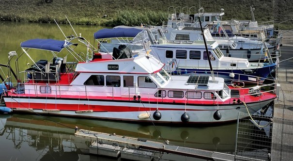 Weft Haßmersheim 15m Stahlmotoryacht à vendre