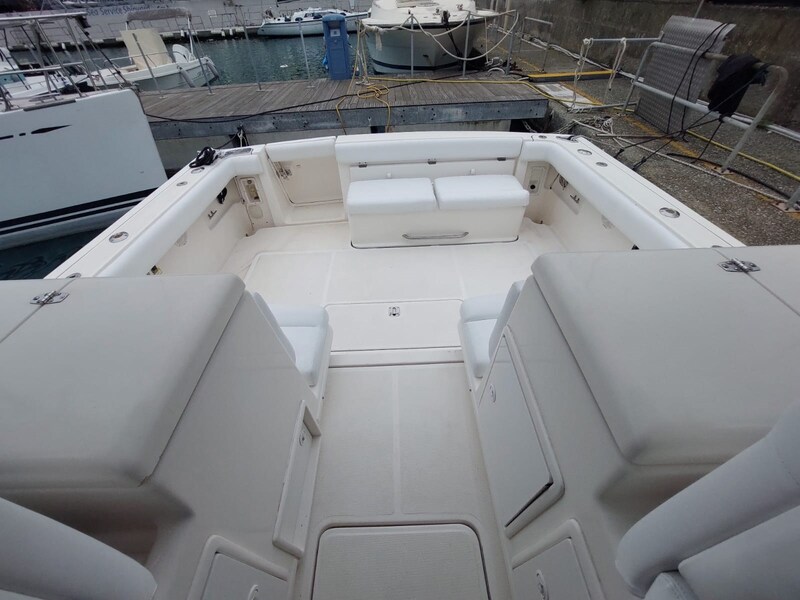 Tiara 3500 Open Sampei cockpit view Tiara Yachts 3500 Open