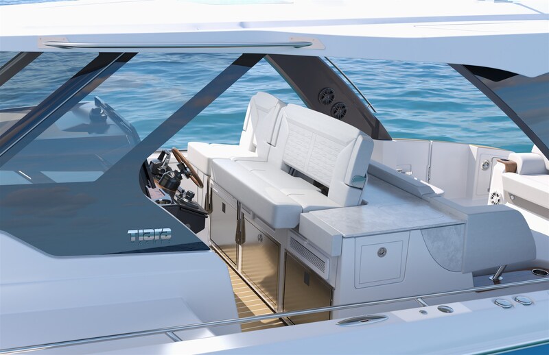 Tiara 39LS mid area Tiara Yachts 39LS