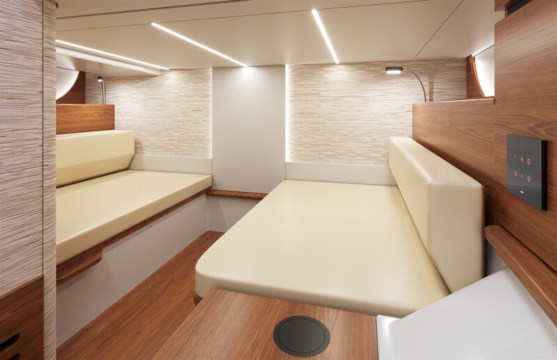 Tiara 39LS optional guest cabin Tiara Yachts 39LS