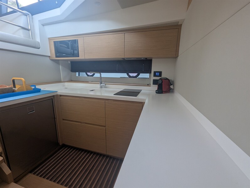 Pardo GT52 galley view Pardo Yachts GT 52