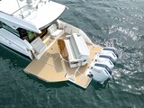Tiara 48LE terrace detail Tiara Yachts 48 LE