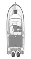 Edgewater 265 Express layout Edge Water 265 EX