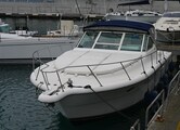 Tiara 3500 Open Sampei bow view Tiara Yachts 3500 Open
