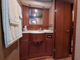 Bertram 630 Vip bathroom Bertram Yacht 630 Convertible