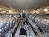 Bertram 630 engine room Bertram Yacht 630 Convertible