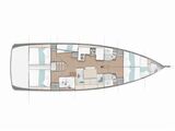 layout Jeanneau Sun Odyssey 490