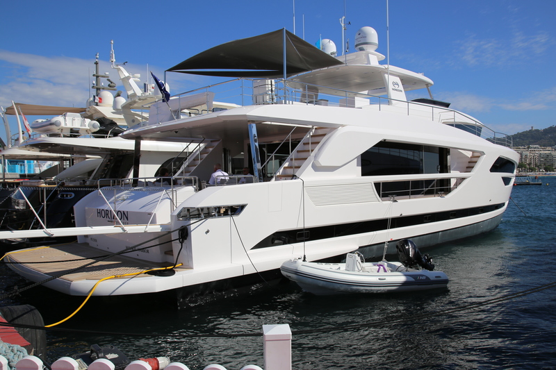 Horizon FD85 Motor Yachts at Cannes Yachting Festival