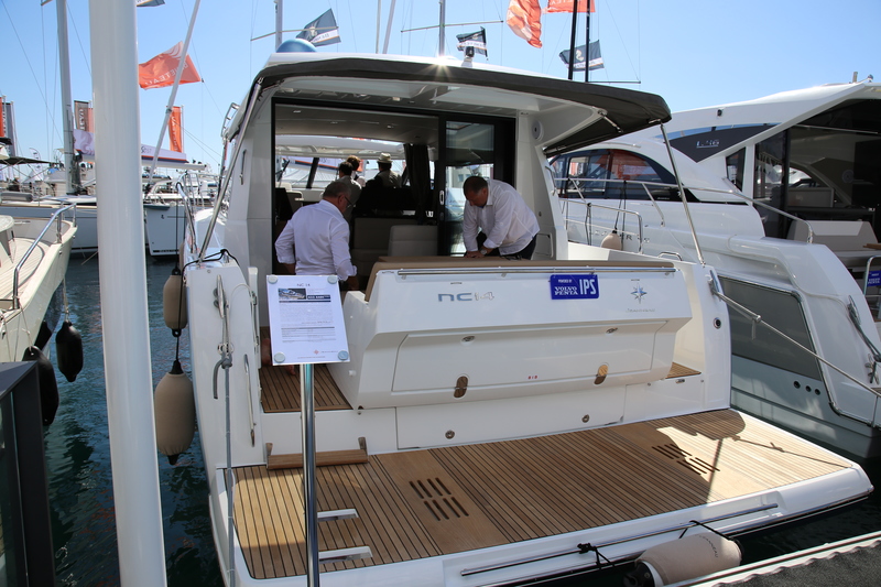 Jeanneau NC 14 Power Boats at Cannes Yachting Festival