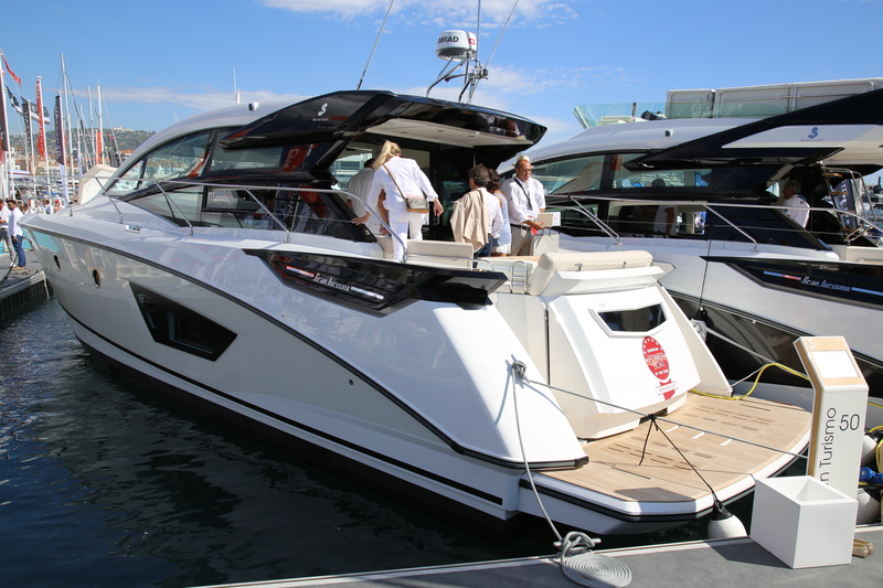 Beneteau Gran Turismo 50 Power Boats at Cannes Yachting Festival