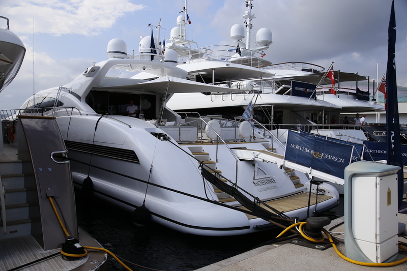 Mosking Superyachts at Cannes Yachting Festival