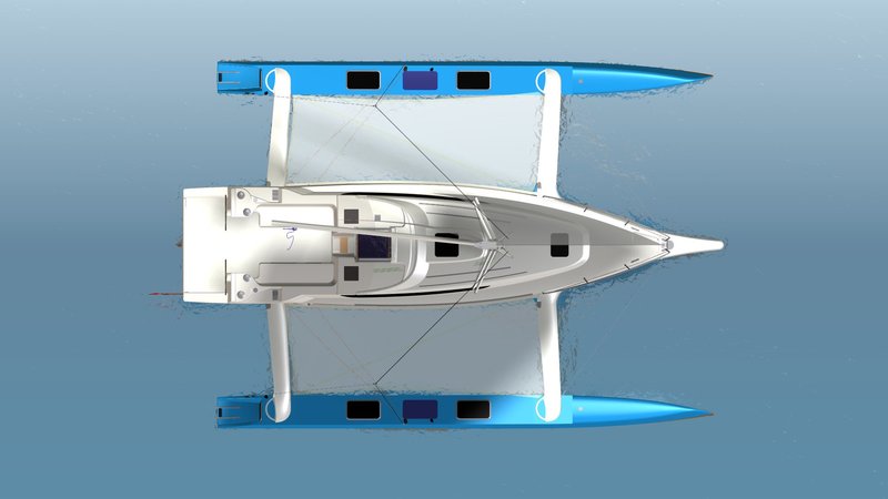 Dragonfly 40 Dragonfly 40, new trimaran from Quorning Boats