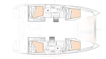 Excess 12, 4 cabins Excess catamarans release more info on upcoming models