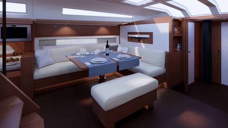 Saloon Dufour new flagship - DUFOUR 61