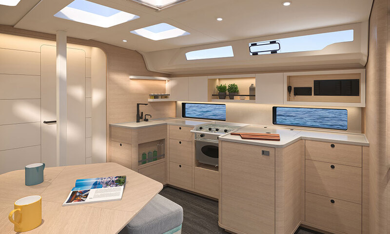 Kitche World premiere for new Dufour 44 at Boot Düsseldorf