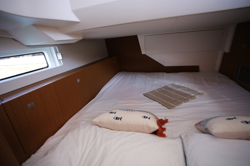 JEANNEAU YACHTS 55 - Aft cabin JEANNEAU YACHTS 55 presented on Salon Nautico 2025 in Barcelona