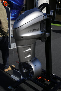 Yamaha exhibited its new electric outboard engine HARMO 2.0 at Salon Nautico 2025