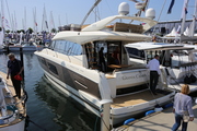Prestige 500 Hanseboot ancora boat show 2016