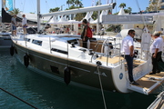 Hanse 418 Sailboats at Cannes Yachting Festival, monohull