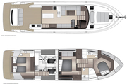 The Maritimo X60’s new ‘Regency Suite’ layout option The Maritimo X60, launched at Sanctuary Cove International Boat Show