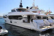Majesty 100 Motor Yachts at Cannes Yachting Festival