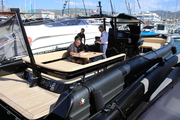 Black Silver 120 Open Power Boats at Cannes Yachting Festival