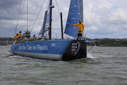 Turn the tide on plastic before start leg 11 AkzoNob take the lead out from Gothenburg