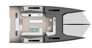 Port Galley Layout McConaghy MC60, a brand new performance cruiser catamaran