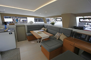 Saloon ITA 14.99 Performance catamaran with electric propulsion system