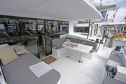Cockpit, helm station ITA 14.99 Performance catamaran with electric propulsion system