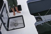 Anchor windlass ITA 14.99 Performance catamaran with electric propulsion system