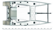 Deck ITA 14.99 Performance cruising catamaran with electric propulsion system