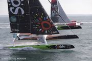 Route du Rhum departure 2018 The 11th edition of the Route du Rhum-Destination Guadeloupe has started