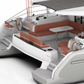Excess 15, aft double steering station Excess catamarans release more info on upcoming models
