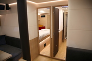Front cabin AMEL 60 - presented in Boot Düsseldorf 2020