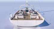 Aft exterior OCEANIS YACHT 54, new sailing yacht from Beneteau