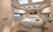 Front cabin World premiere for new Dufour 44 at Boot Düsseldorf